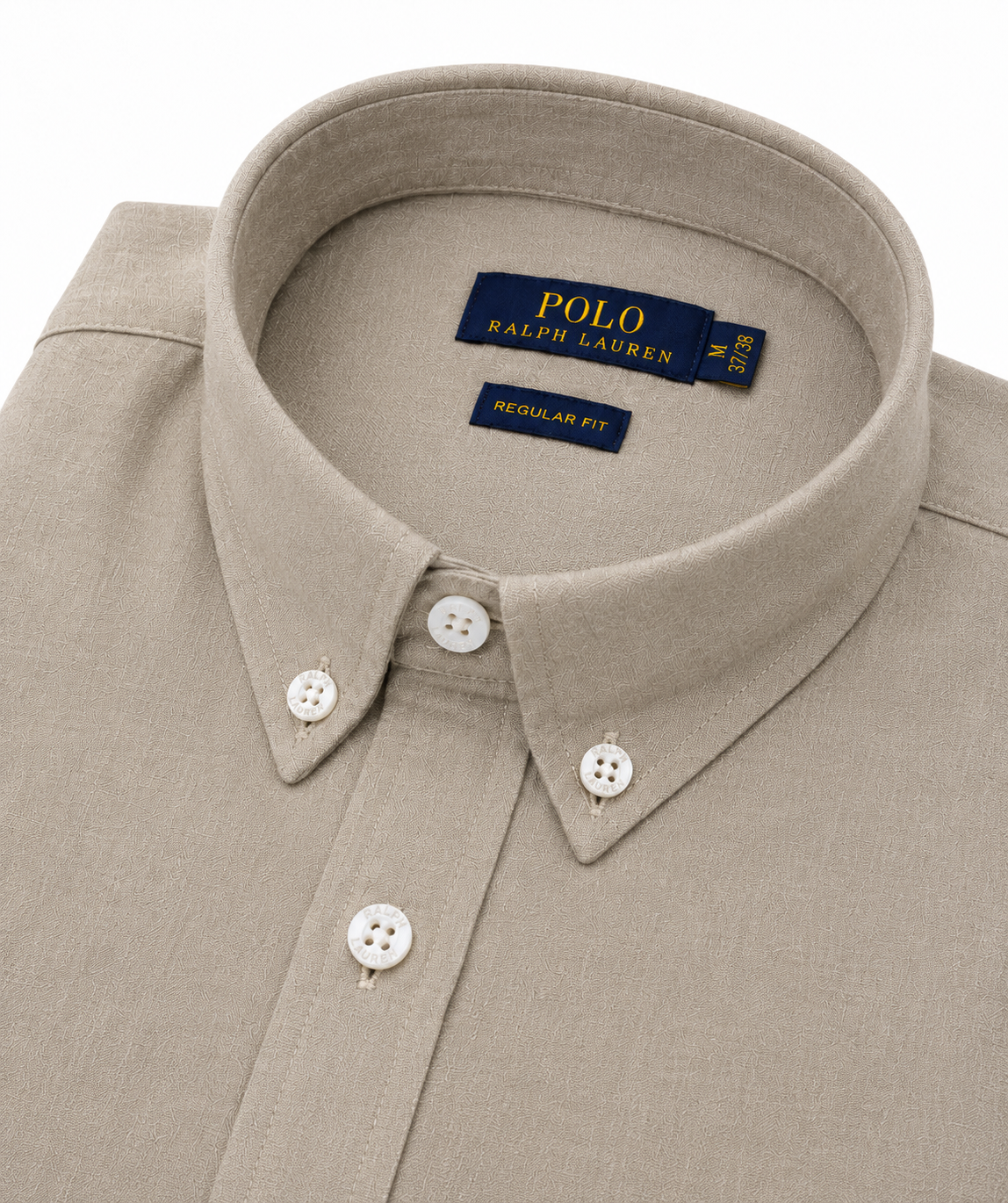 Linen p-olo shirt