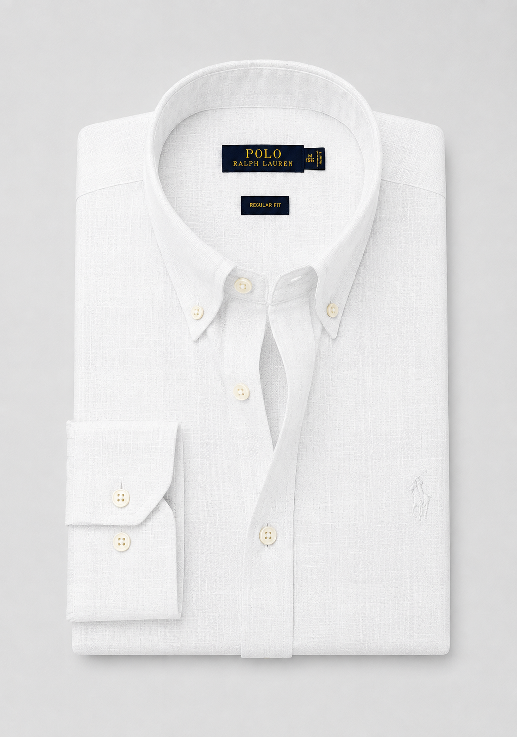 Linen p-olo shirt