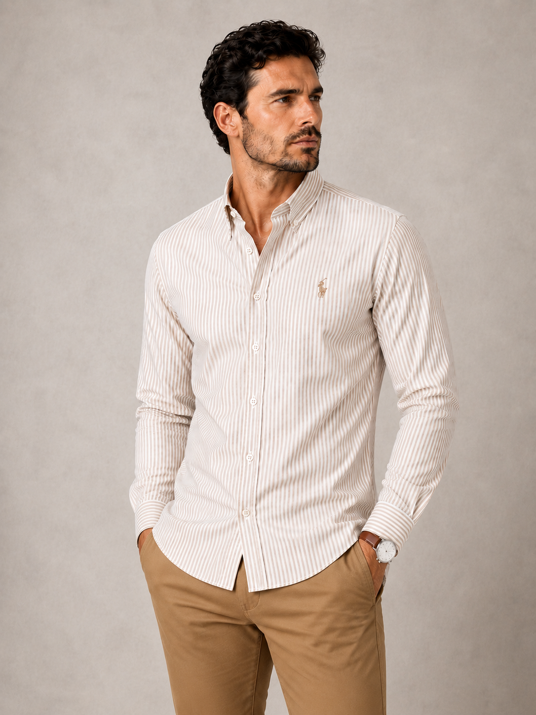 Po-lo- Striped- Ralph Lauren